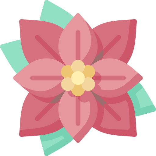 Poinsettia Special Flat icon