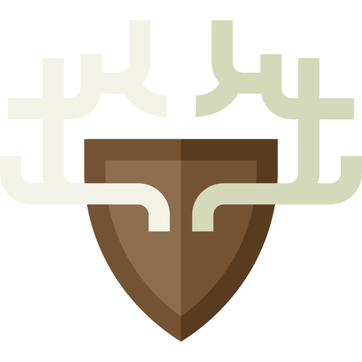 Antlers Basic Straight Flat icon