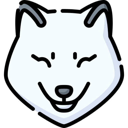 zorro ártico Special Lineal color icono