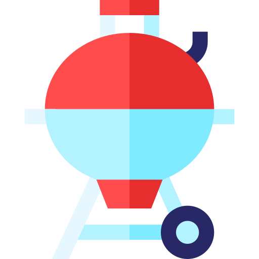 Barbecue Basic Straight Flat icon