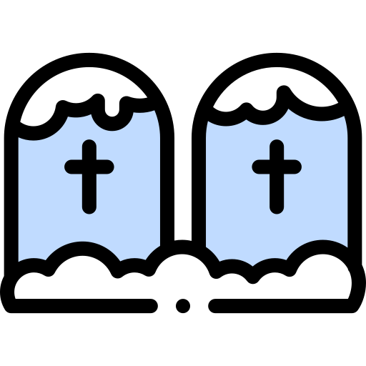 friedhof Detailed Rounded Lineal color icon