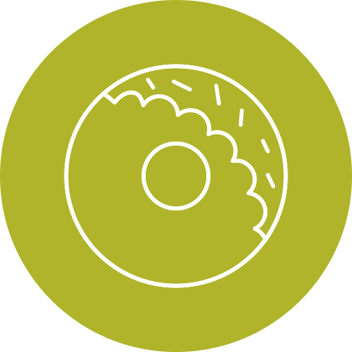 ドーナツ Generic Circular icon