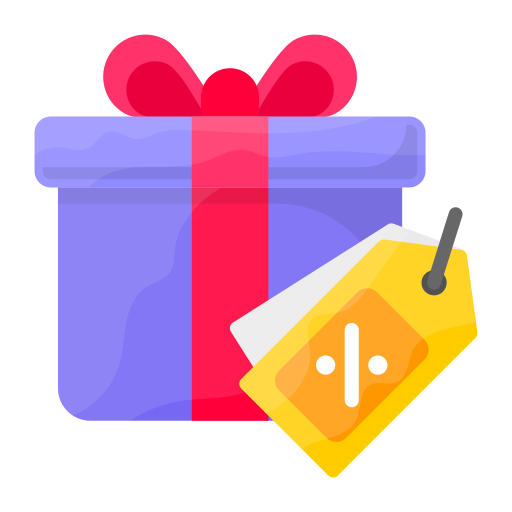 Gift discount Generic Flat icon