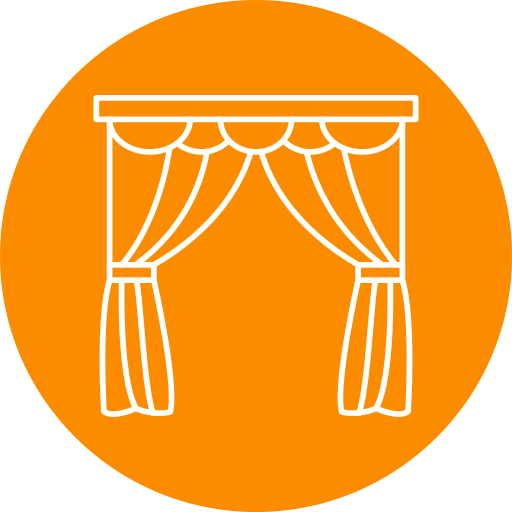 Curtains Generic Circular icon