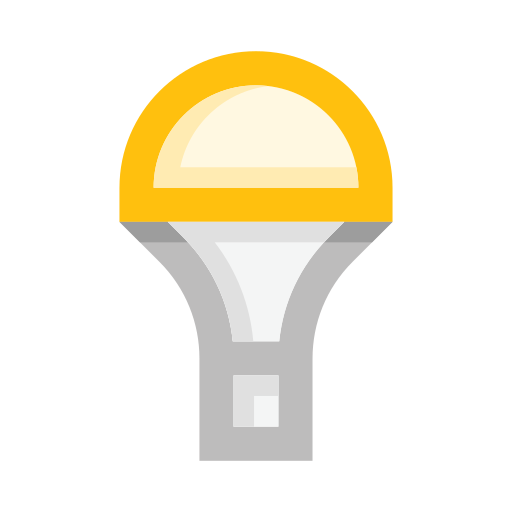 Lightbulb edt.im Lineal color icon