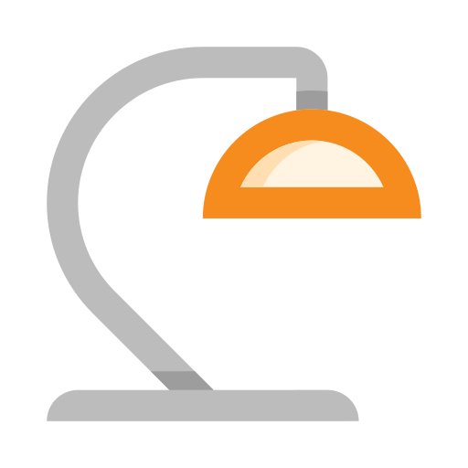 Desk lamp edt.im Lineal color icon