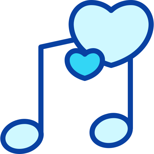 Love song Generic Blue icon