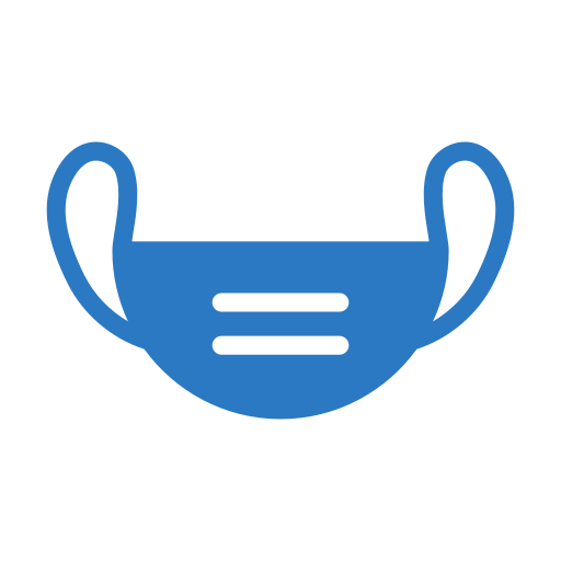 schutzmaske Generic Blue icon