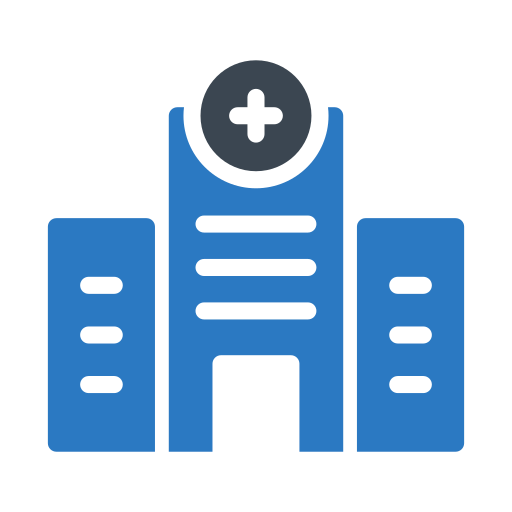 Hospital Generic Blue icon