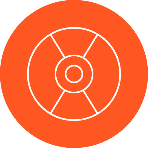 compact disk Generic Circular icoon