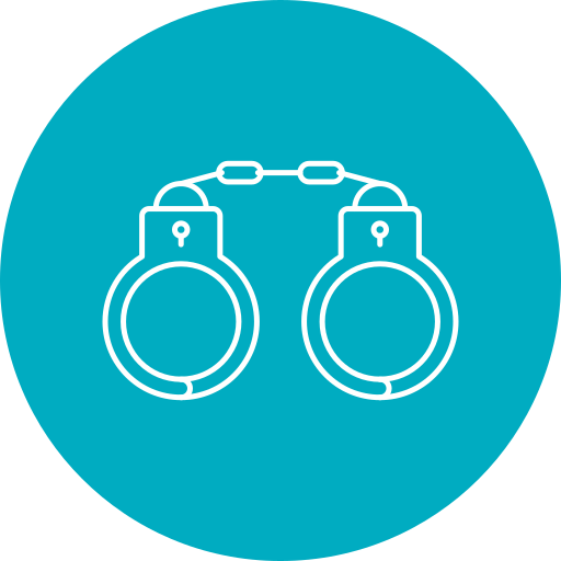 Handcuffs Generic Circular icon