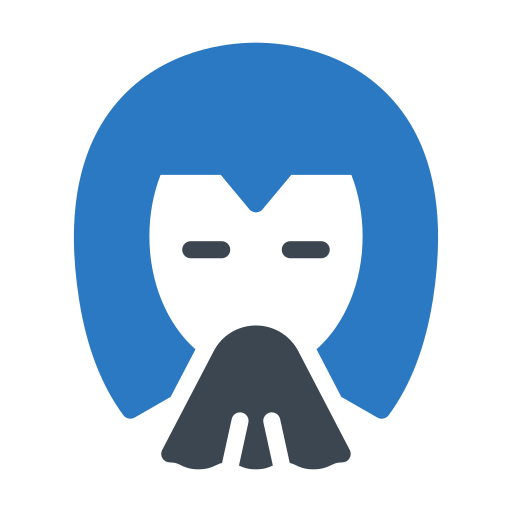 Sneeze Generic Blue icon