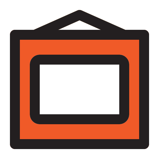 Frame Generic Outline Color icon