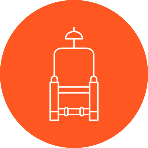 silla eléctrica Generic Circular icono