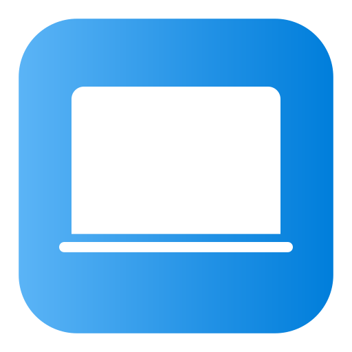 Laptop Generic Flat Gradient icon