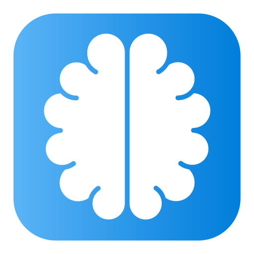 뇌 Generic Flat Gradient icon
