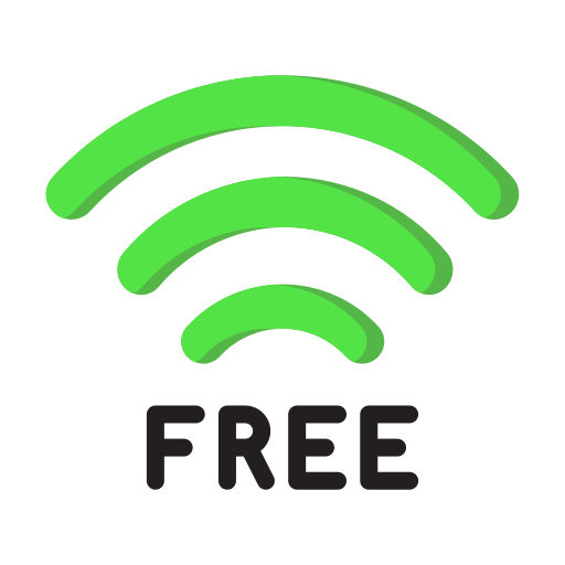 wifi gratis Generic Flat icona