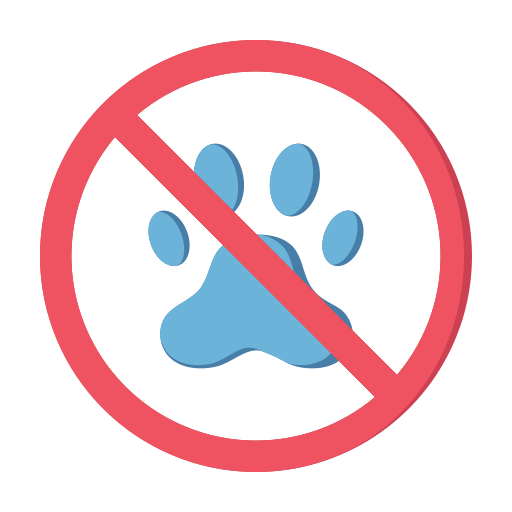no se permiten mascotas Generic Flat icono