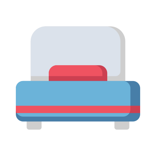 シングルベッド Generic Flat icon