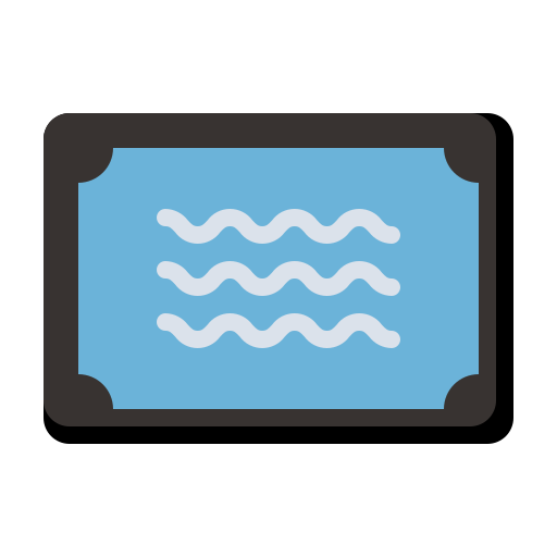 piscina caliente Generic Flat icono