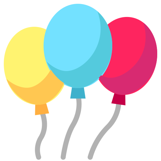 balões Generic Flat Ícone