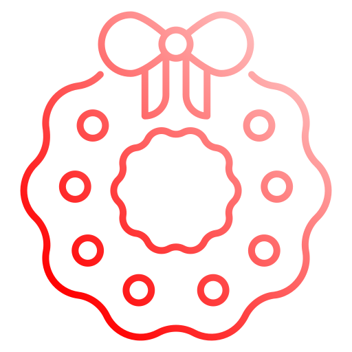 Wreath Generic Gradient icon