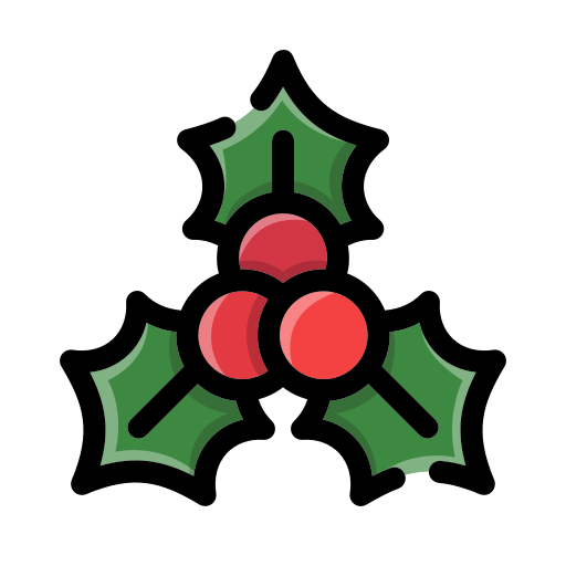 Mistletoe Generic Outline Color icon