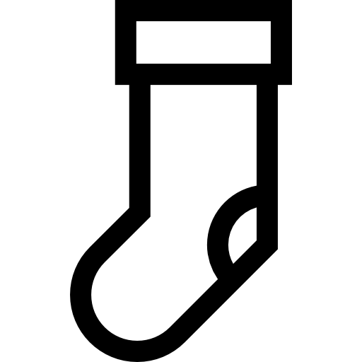 クリスマスソックス Basic Straight Lineal icon