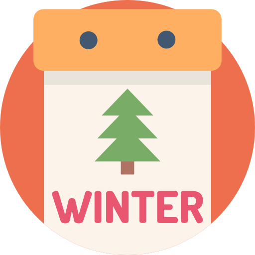 winter Detailed Flat Circular Flat icon