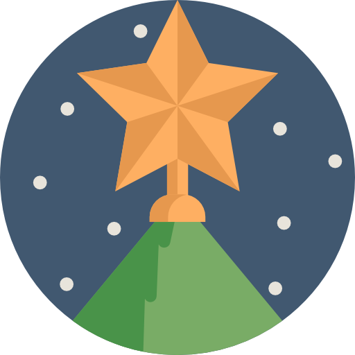 estrella Detailed Flat Circular Flat icono
