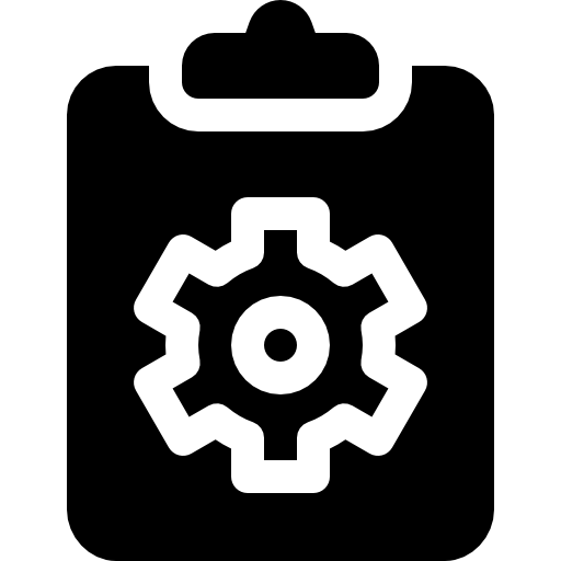 portapapeles Basic Rounded Filled icono