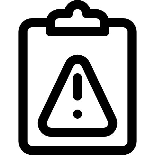 schowek Basic Rounded Lineal ikona