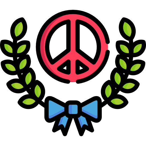 평화 Special Lineal color icon
