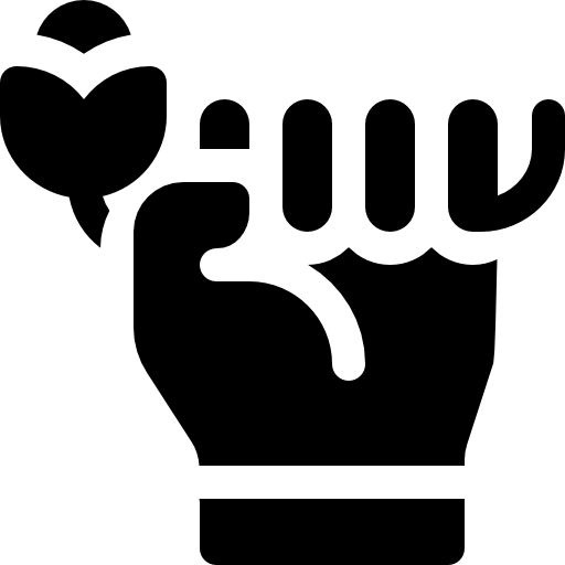 薔薇 Basic Rounded Filled icon