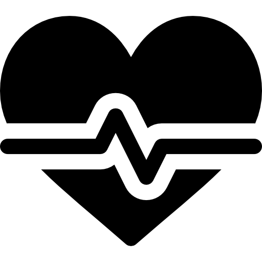 Кардиограмма Basic Rounded Filled иконка