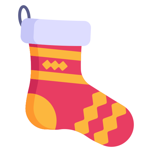 Рождественский носок Generic Flat иконка