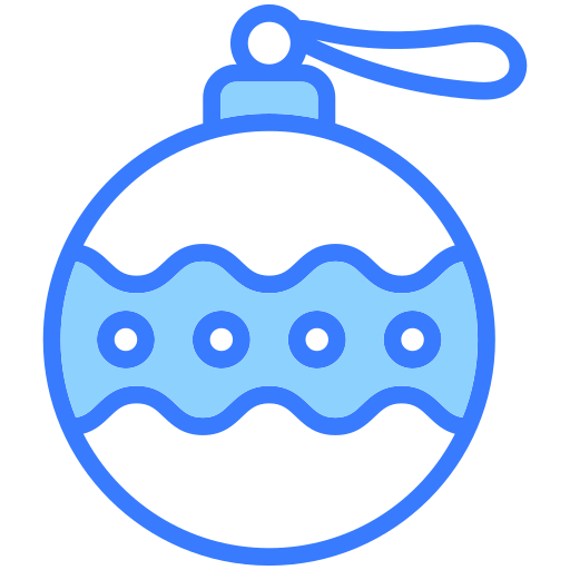 ornament Generic Blue icoon