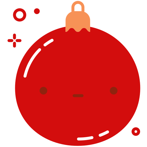 クリスマスボール Generic Flat icon