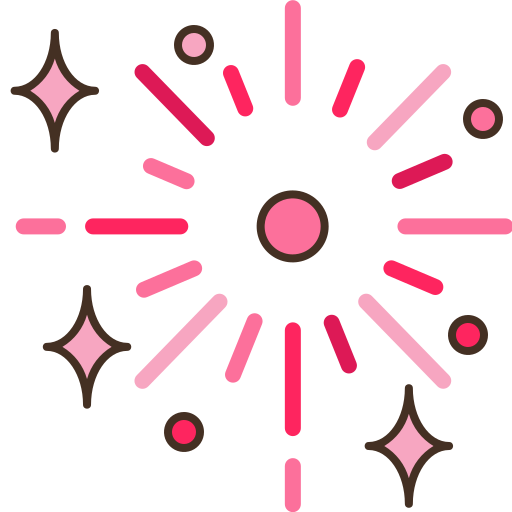 Firework Generic Outline Color icon