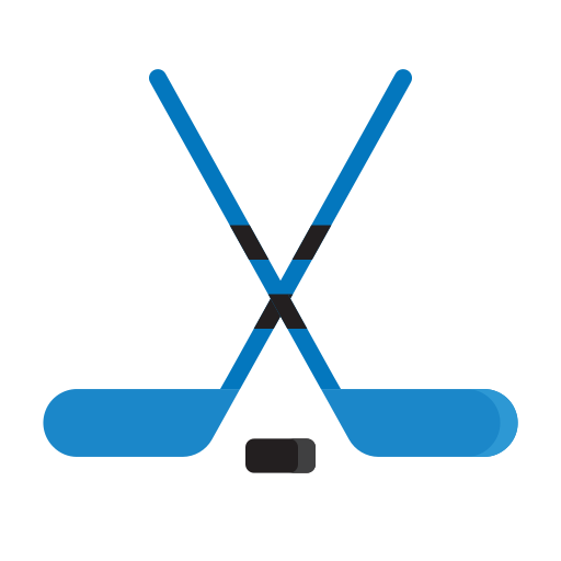 hockey sur glace Generic Flat Icône