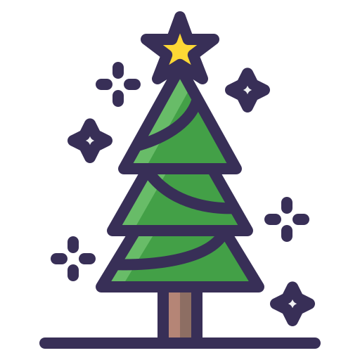 weihnachtsbaum Generic Outline Color icon