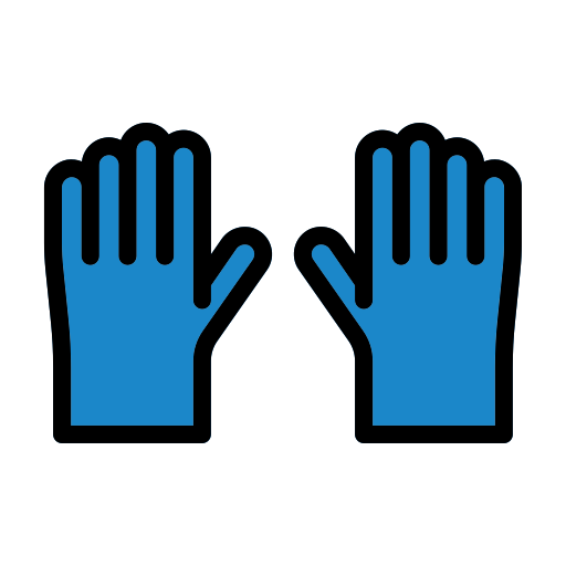 Зимние перчатки Generic Outline Color иконка
