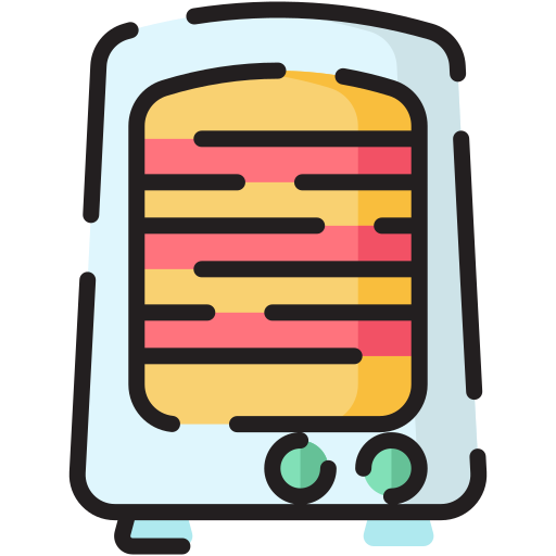 Heater Generic Outline Color icon