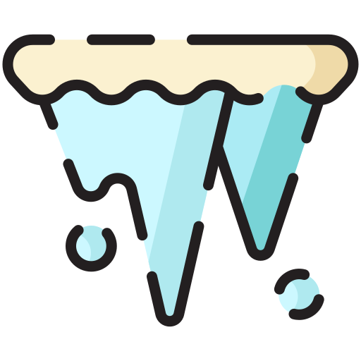 Icicles Generic Outline Color icon