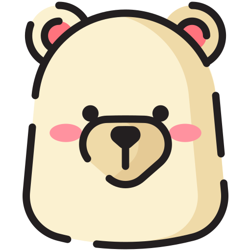 oso polar Generic Outline Color icono