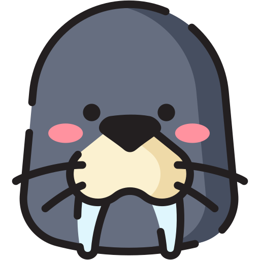 바다 코끼리 Generic Outline Color icon