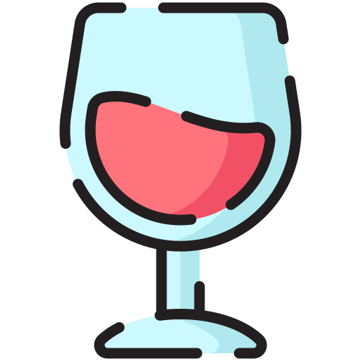 copo de vinho Generic Outline Color Ícone