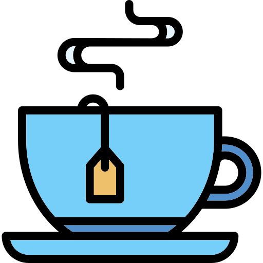 tè caldo Generic Outline Color icona