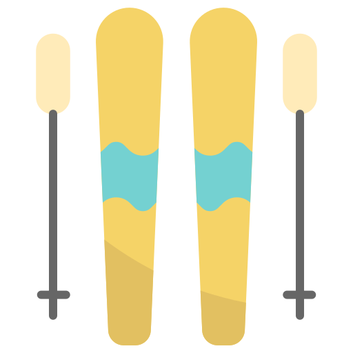 スキー Generic Flat icon