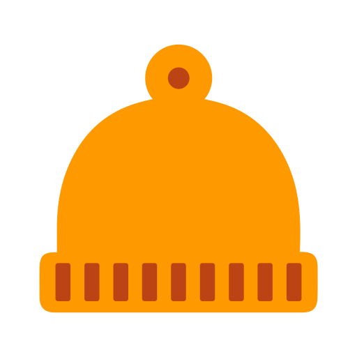 czapka zimowa Generic Flat ikona